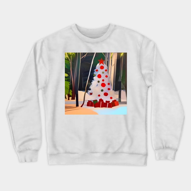 Christmas Tree in the Forest Crewneck Sweatshirt by DANAROPER